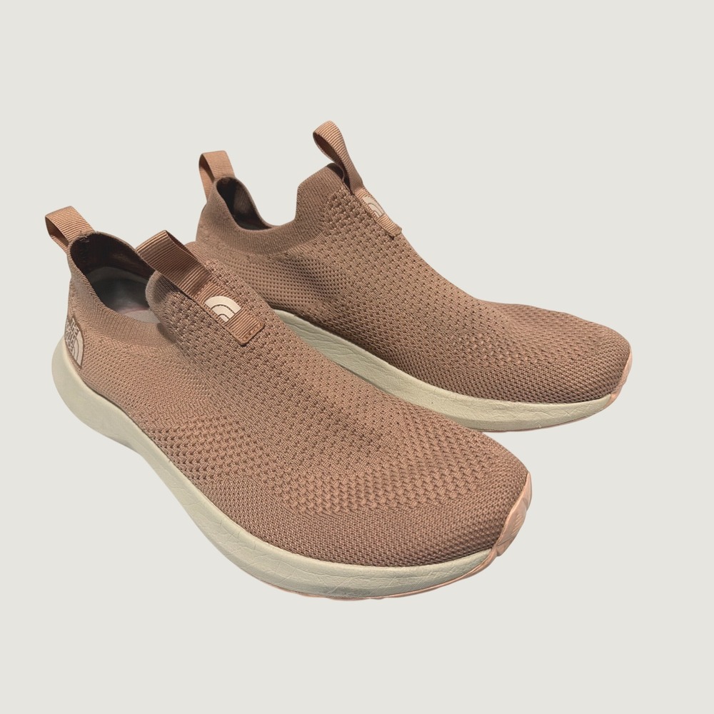 The North Face Recovery Slip-On Knit II Womens 10 Rose Tan Pink NF0A52Q9 Sneaker